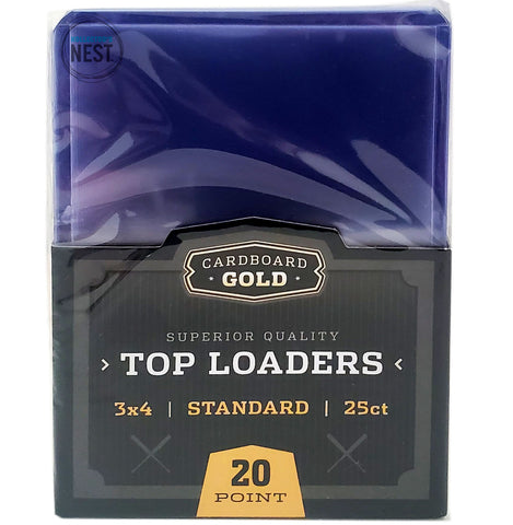 Cardboard Gold Standard Top Loader 25ct