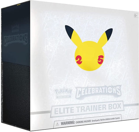 Pokémon 25th Anniversary Celebrations Elite Trainer Box