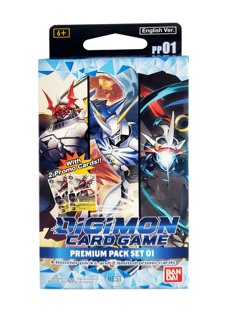 Bandai Digimon Card Game Premium Pack Set 1 Kollector's Nest Bandai Digimon Card Game Premium Pack Set 1 Kollector's Nest