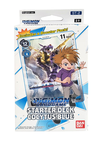 Digimon English TCG ST-2 Starter Deck Cocytus Blue