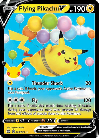Celebration - Flying Pikachu V 06/25