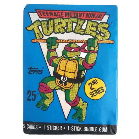 1990 TMNT Trading Cards w/ Sticker & Gum