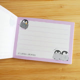 CRUX Penguin Party Atsumaru Animaru Mini Notepad