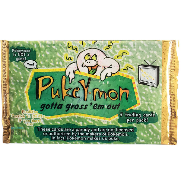PukeyMon Gotta Gross' em out Cards PukeyMon Gotta Gross' em out Cards